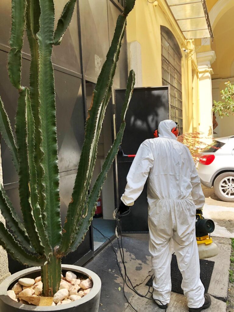 Sanificazione studio 1